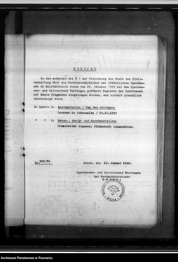 Obraz 12 z jednostki "Sparkassen - korespondencja"