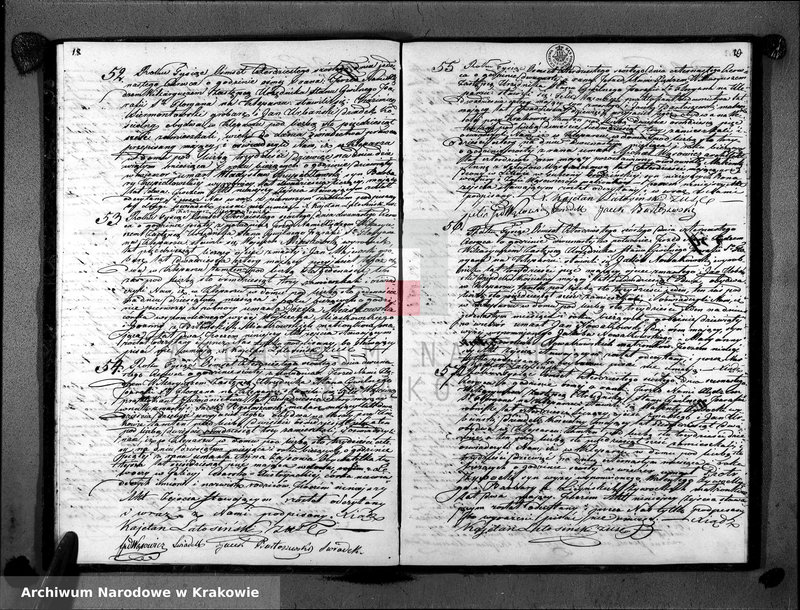 image.from.unit.number "Księga Aktów Zejścia dla Parafii So. Floryana na Kleparzu na rok 1846 sporządzona"