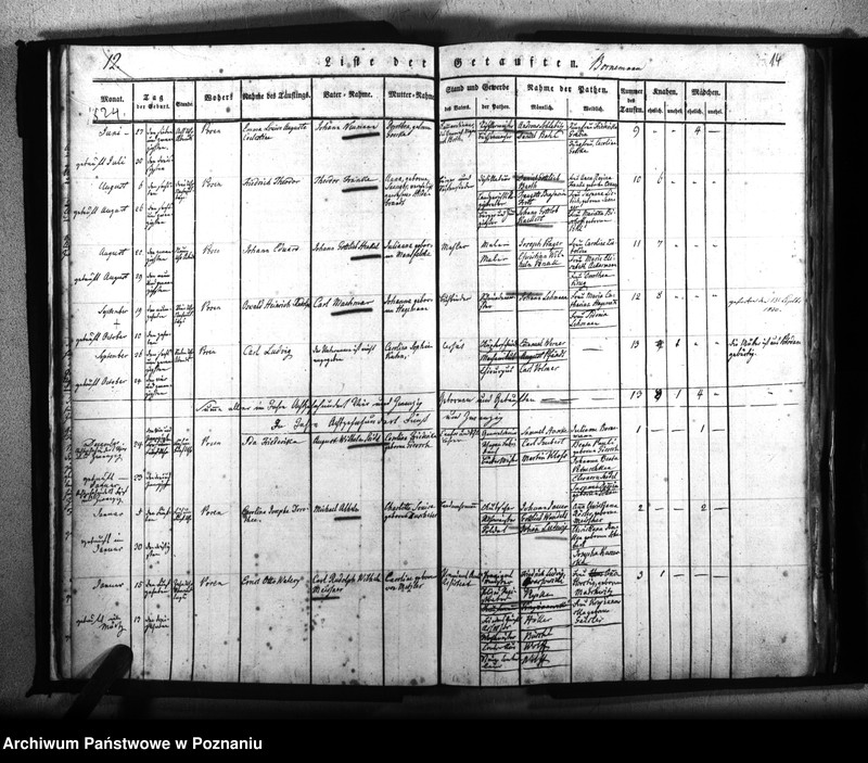 Obraz 15 z jednostki "Kirchenbuch Geborenen"