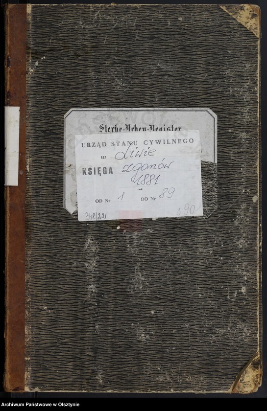 image.from.unit.number "Sterbe-Neben-Register Nr 1 - 89"