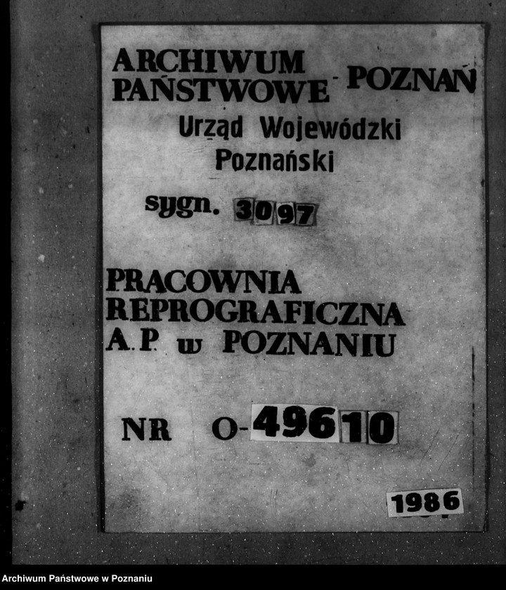 Obraz 1 z jednostki "Ostateczny rejestr pomiarowy majątku Zebertowo"
