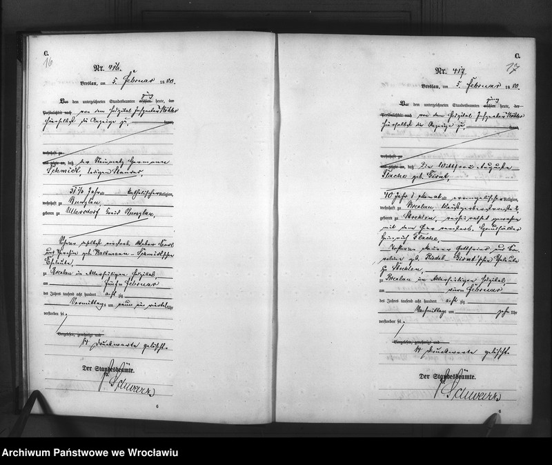 image.from.unit.number "Sterbe-Haupt-Register Breslau I 1880 Band 2"