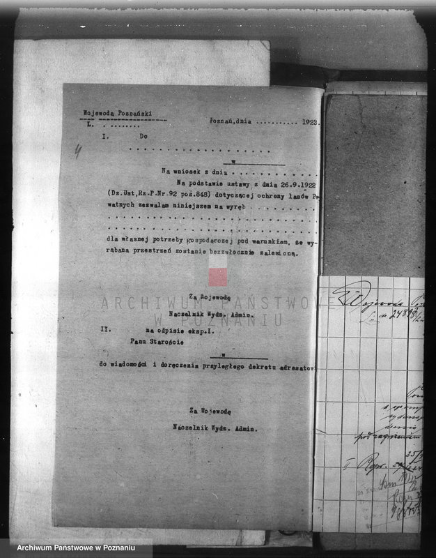 Obraz 8 z jednostki "Majętność /leśna/ Sobótka powiat ostrowski"