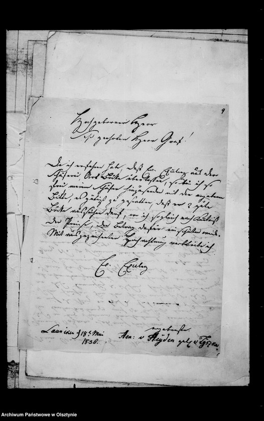 image.from.unit.number "/Abrechnungen des Gfen Lehndorff mit Eugen Dönhoff, dem Verwalter Kurella, Gutspächter Werner in Stawisken u. a., bei Pachtübergaben von Stawken, Kl. Steinort, Taberlack, Stobben u. Pristanien u. das Inventarium v. Kittlitz/"
