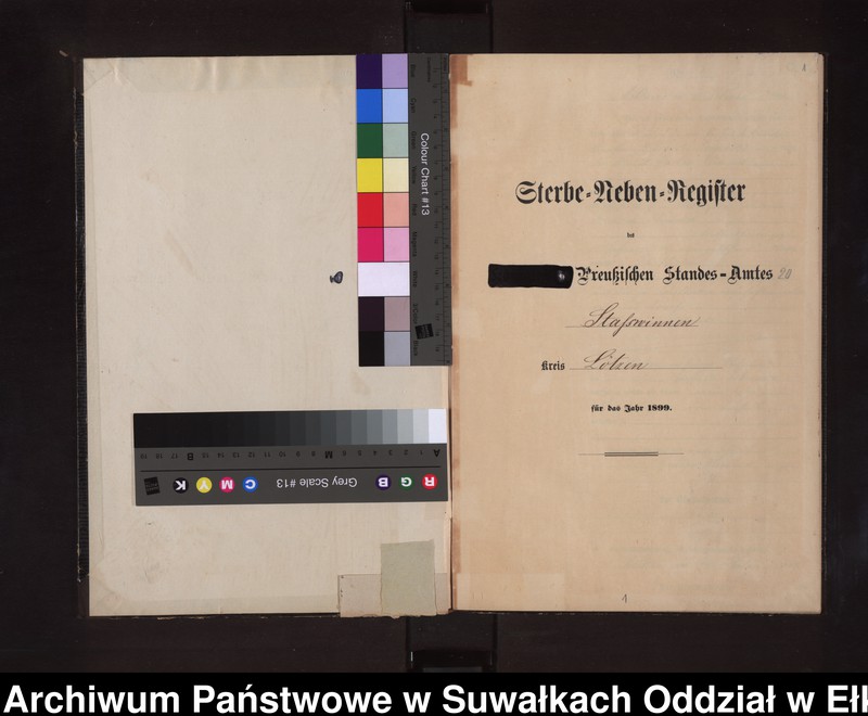 image.from.unit.number "Sterbe-Neben-Register des Preussischen Standes-Amtes Stasswinnen Kreis Lötzen"
