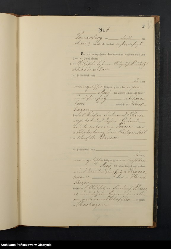 image.from.unit.number "Heiraths-Neben-Register Nr 1 - 24"