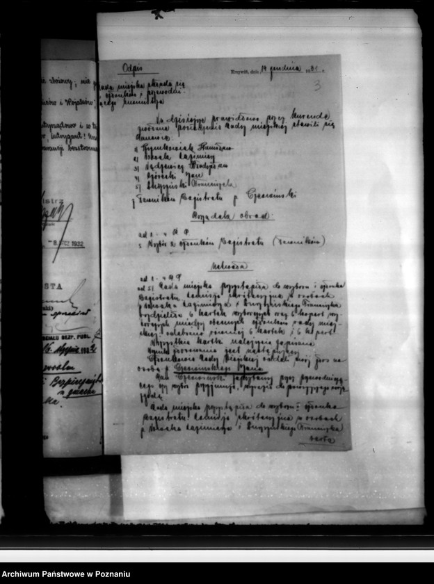 Obraz 7 z jednostki "Członkowie magistratu i rady miasta Krzywinia"