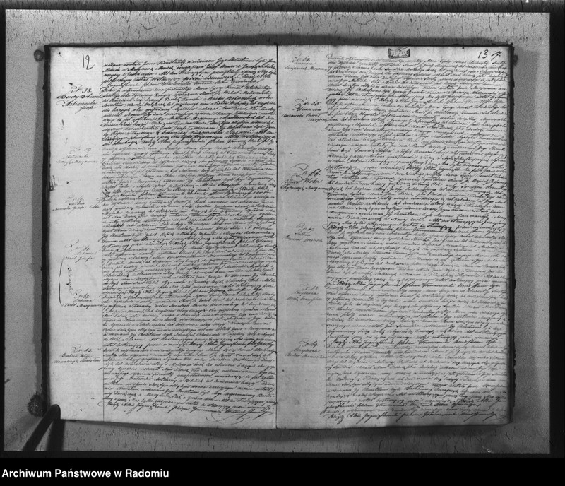 image.from.unit.number "Duplikat urodzonych, zaślubionych i zmarłych w parafii Głowaczew akta w sobie mieszczący za rok 1846"