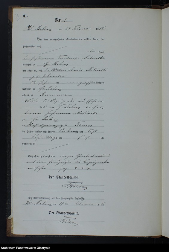 image.from.unit.number "Sterbe-Neben-Register Nr 1 - 29"
