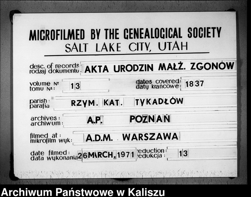 image.from.unit.number "Księga duplikat urodzonych, małżeństw i zejścia"
