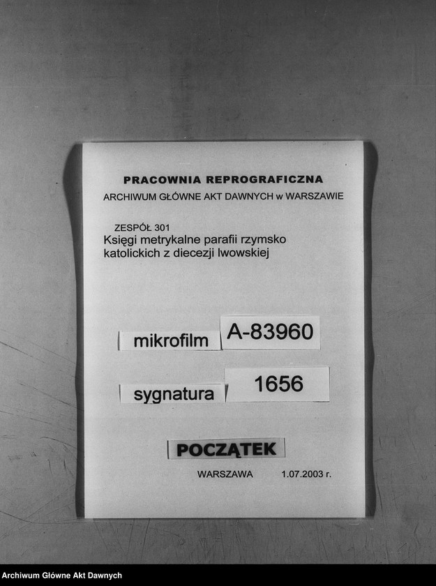 image.from.unit.number "Parafia: Białogóra (Weissenberg). Dekanat: Gródek Jagielloński. Księga metrykalna urodzeń dla całej parafii."