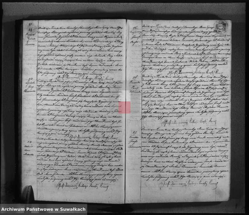 image.from.unit.number "Księga Duplikat urodzonych, zaślubionych i umarłych parafii katolickiej Puńsk na rok 1857"