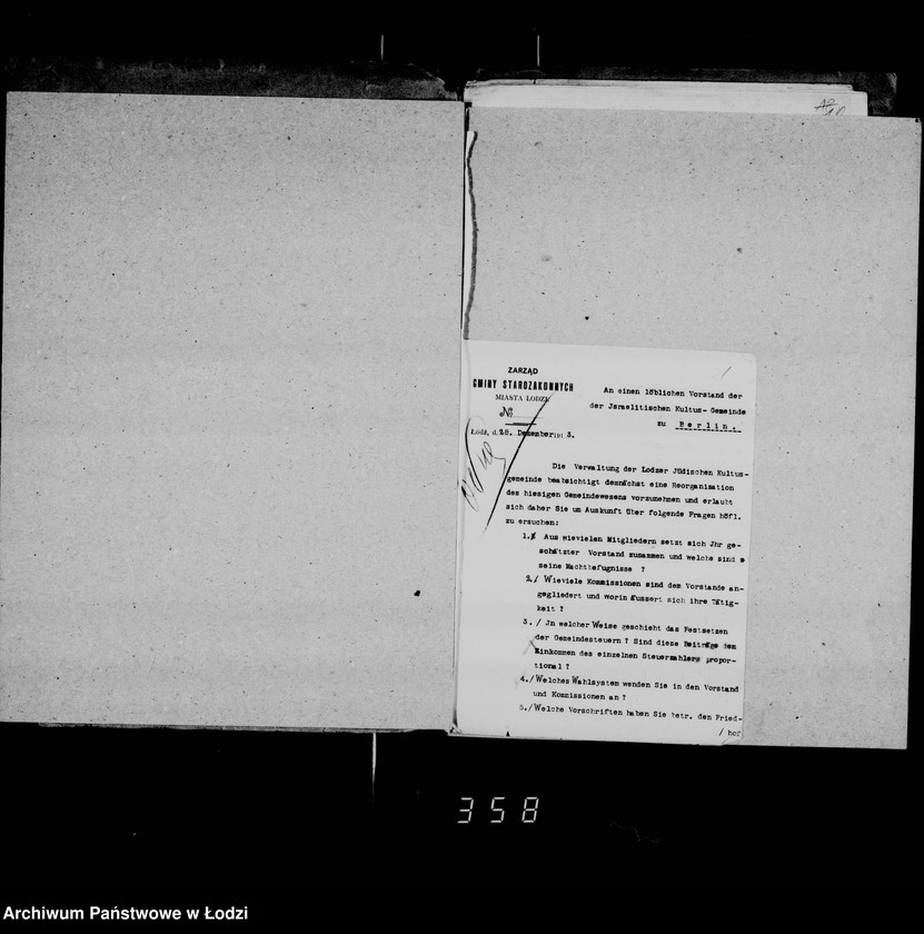 Obraz 4 z jednostki "Akta dotyczące urzędu stanu cywilnego i statystyki"