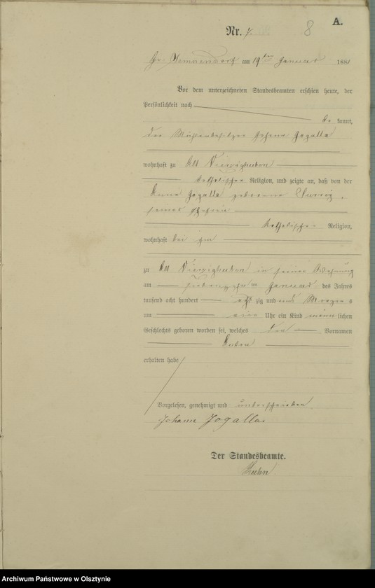 image.from.unit.number "Geburts-Haupt-Register Nr 1 - 128"