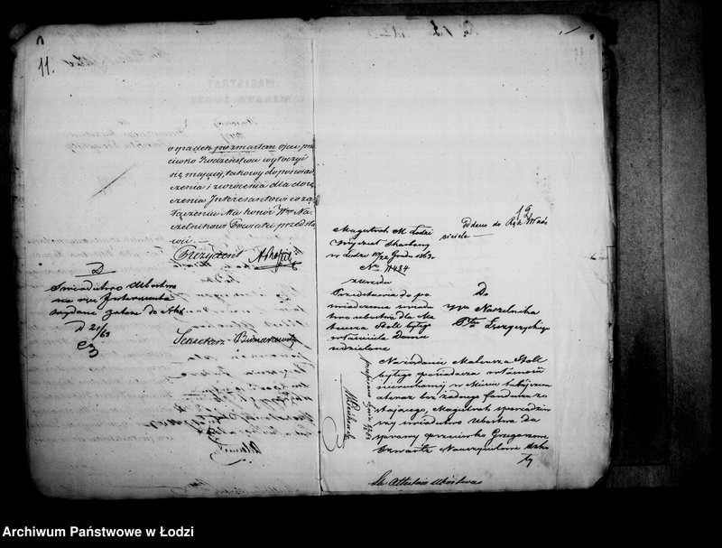 Obraz 12 z jednostki "Akta w przedmiocie attestów ubóstwa"