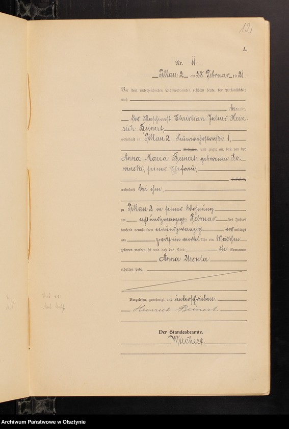 image.from.unit.number "Geburts-Haupt-Register Nr 1 - 96"