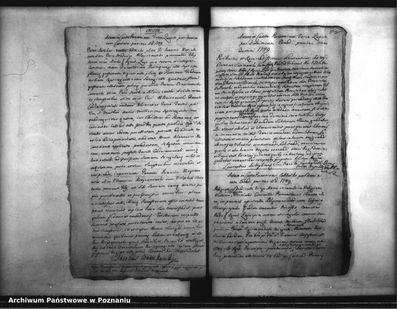 Obraz 11 z jednostki "Inscriptiones, resignationes [protocollon]"