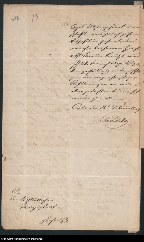 Obraz 16 z jednostki "A. betr. Alfons Chmielewski in Culm"