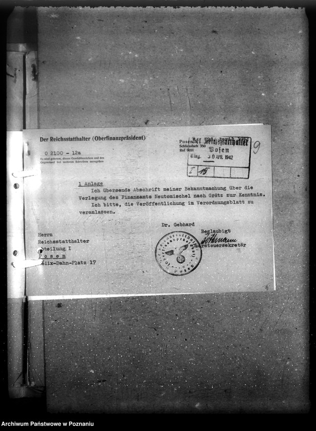 Obraz 13 z jednostki "Verordnungsblatt Nr. 15"