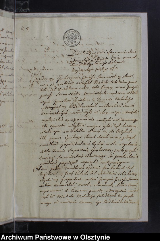 image.from.unit.number "Annexa należące do Aktów Małżenstwa w parafii Sarnowskiey z roku 1835"