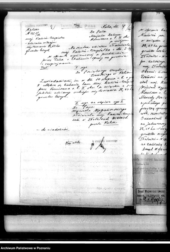 Obraz 6 z jednostki "Majątek Kamień-Cierpiatki powiat kaliski /sprawy leśne/"