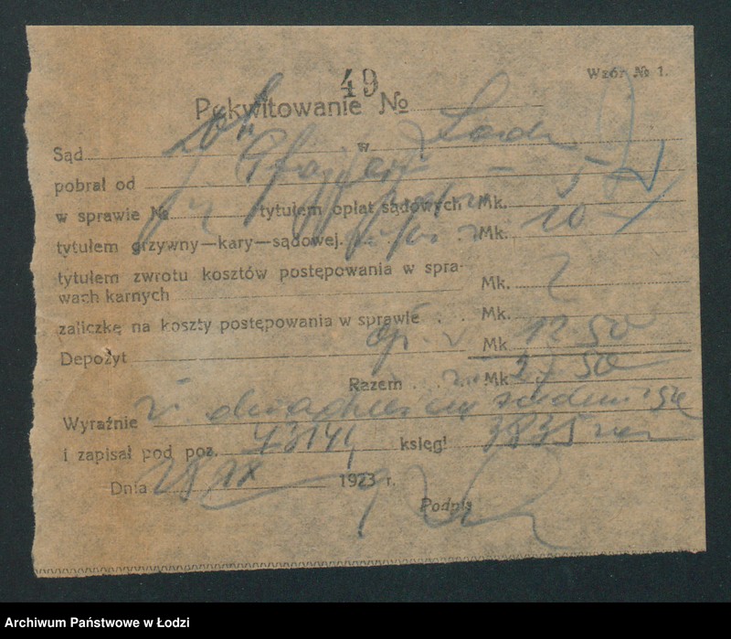 Obraz 4 z jednostki "Józef Pfejfer – sprzedaż trumien"