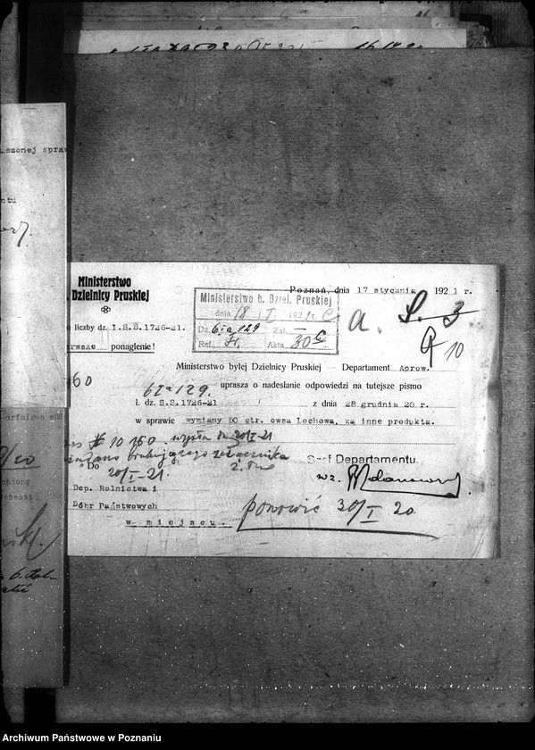 Obraz 14 z jednostki "Transakcje z Niemcami, Gdańskiem i Śląskiem"