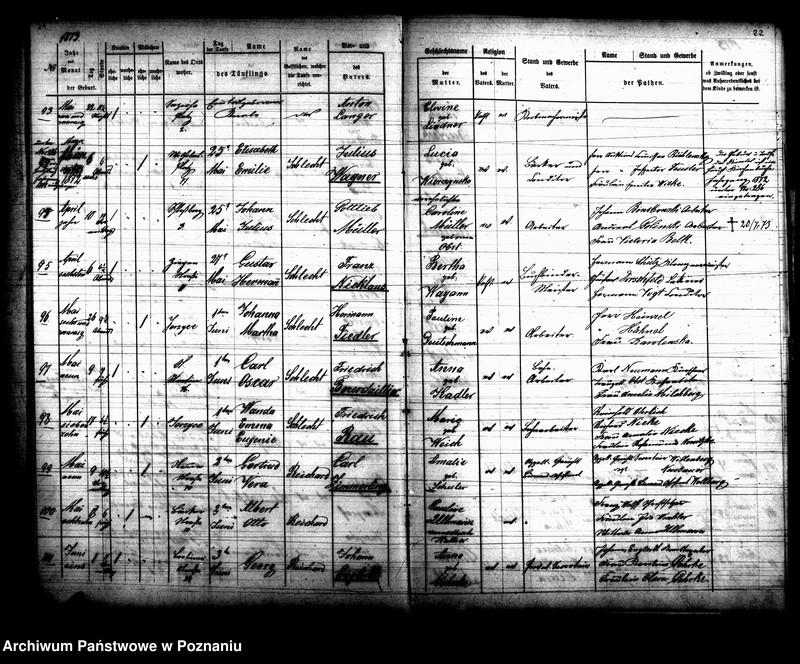 Obraz 12 z jednostki "Verzeichniss der gestorbenen Personen"