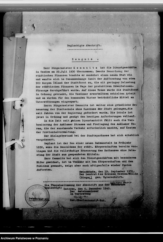 Obraz 5 z jednostki "Kemmnitz, Willy - komisarz obwodowy"