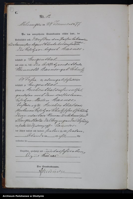 image.from.unit.number "Sterbe-Haupt-Register Nr 1 - 165"