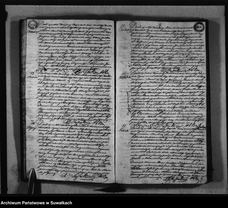 image.from.unit.number "Księga Duplikat Zaślubionych, Urodzonych i Zmarłych w Parafij Berznickiej w Roku 1843"