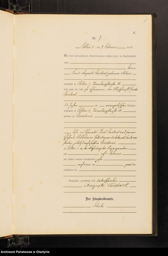 image.from.unit.number "Sterbe-Haupt-Register Nr 1 - 76 i 1 - 82"