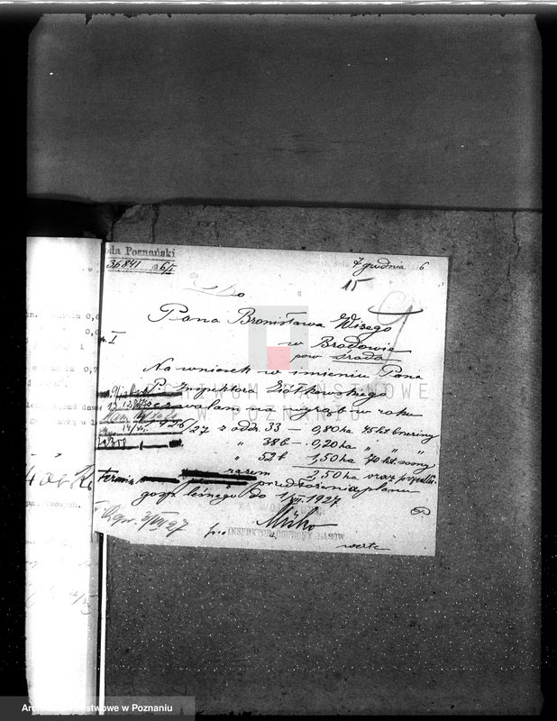 Obraz 19 z jednostki "Majętność leśna Brodowo powiat średzki"