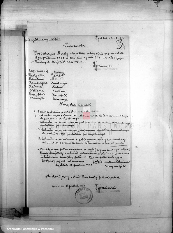 Obraz 9 z jednostki "Podatki Komunalne miasta Rychwał"