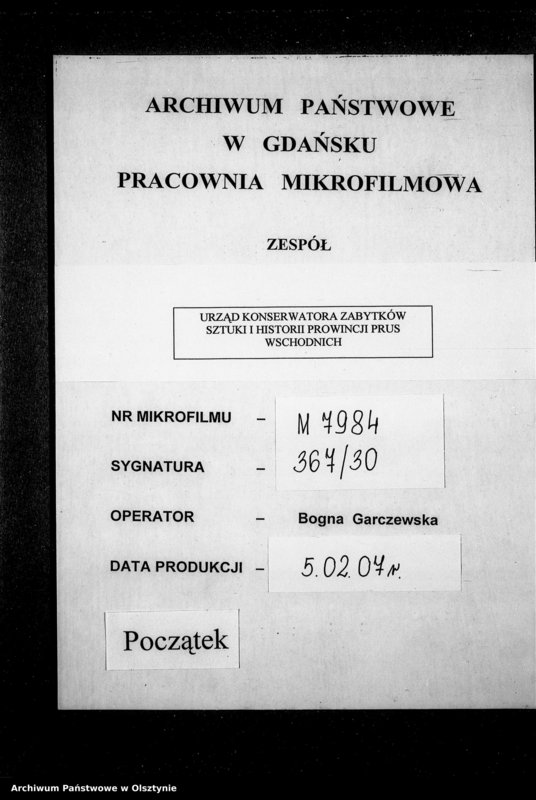 image.from.unit.number "Dietrichswalde, katholische Kirche"