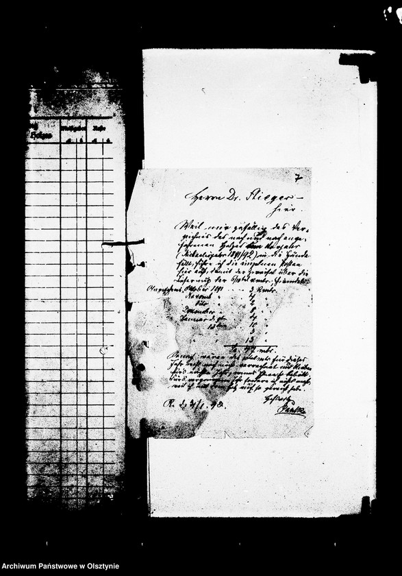 image.from.unit.number "/Fragmente von Administrations- Akten der Rehsau-, Nordenort-, Wolfshagen- u. Steiner Forsten/"