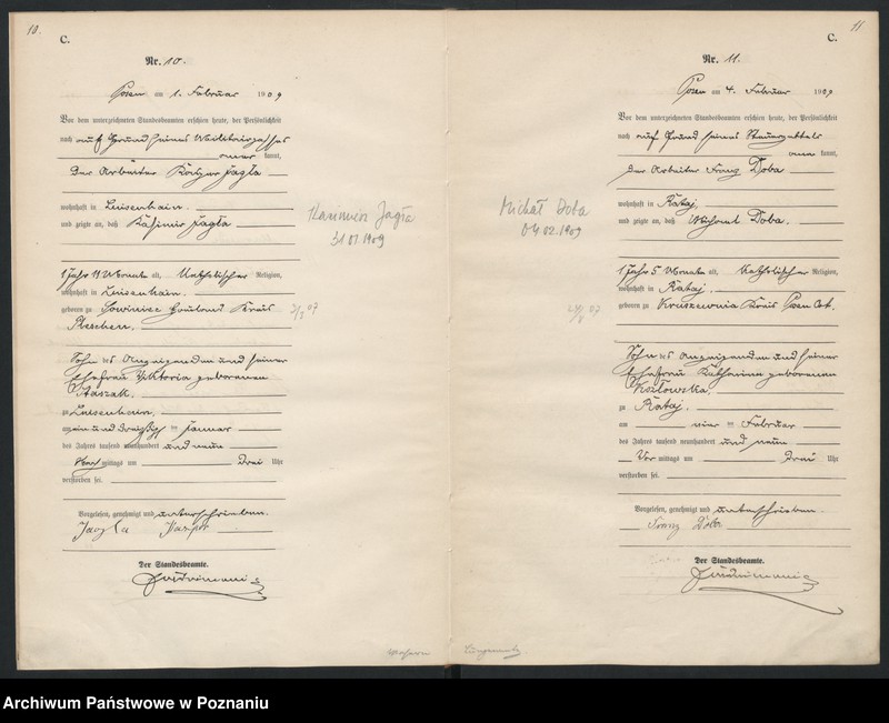 Obraz 8 z jednostki "Księga miejscowa zgonów [Rejestr główny zgonów]"