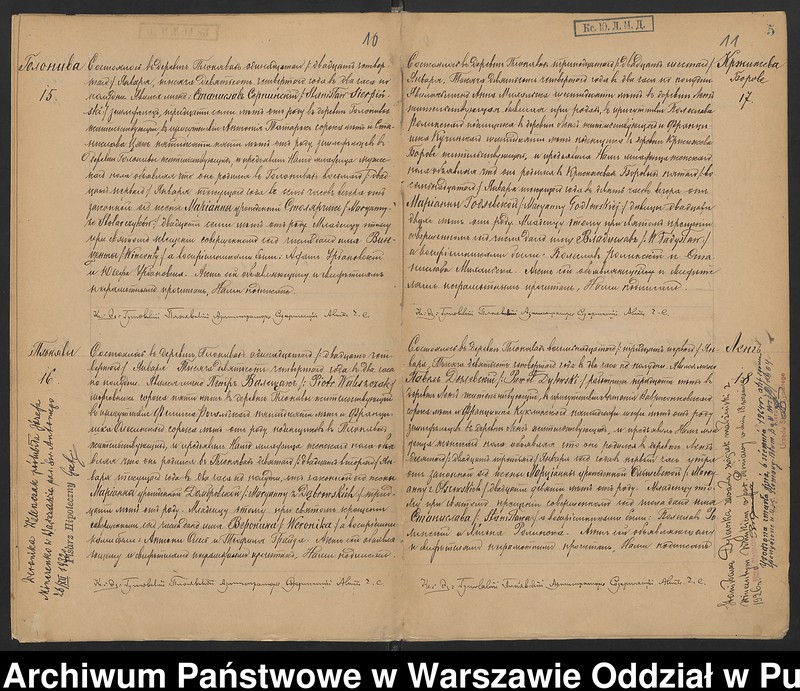 image.from.unit.number "Akta urodzeń, małżeństw, zgonów"