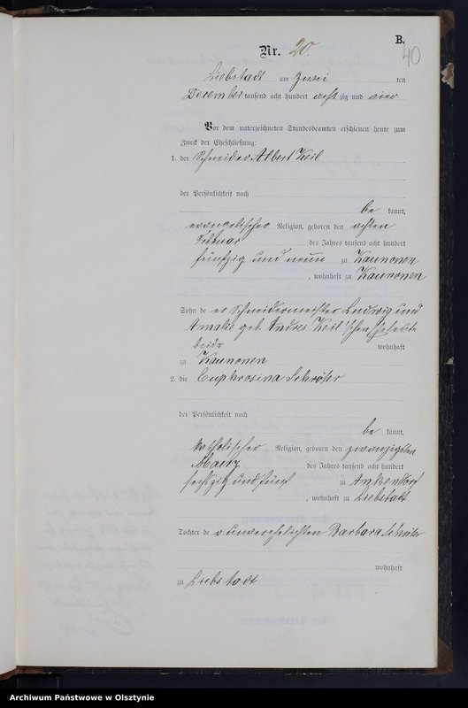 image.from.unit.number "Heiraths-Neben-Register Nr 1 - 20"