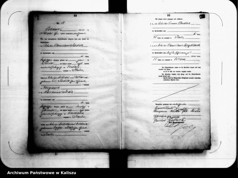 Obraz 20 z jednostki "[Księga małżeństw]"