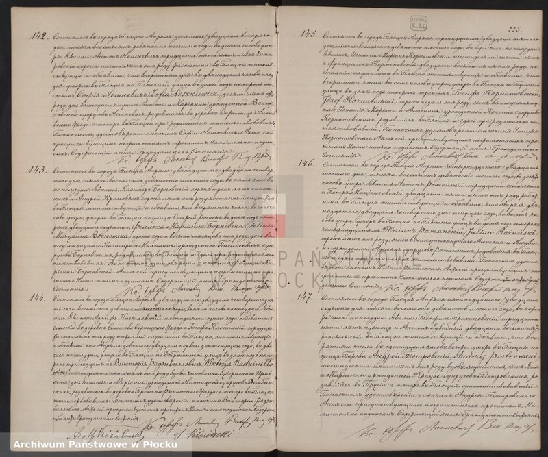 image.from.unit.number "Akta urodzeń, małżeństw i zgonów"