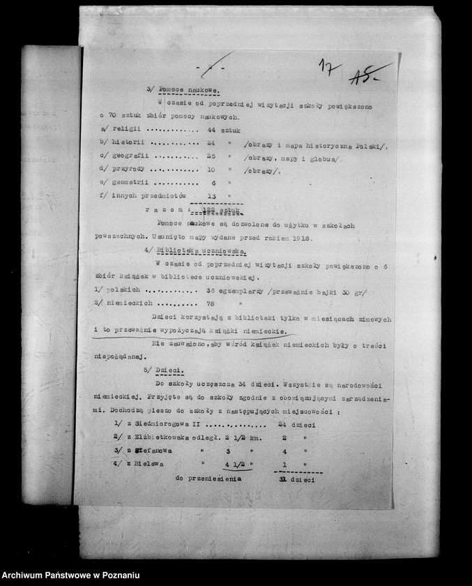 Obraz 20 z jednostki "Prywatna Szkoła Powszechna z niemieckim językiem nauczania Siedmiorogów powiat Gostyń"