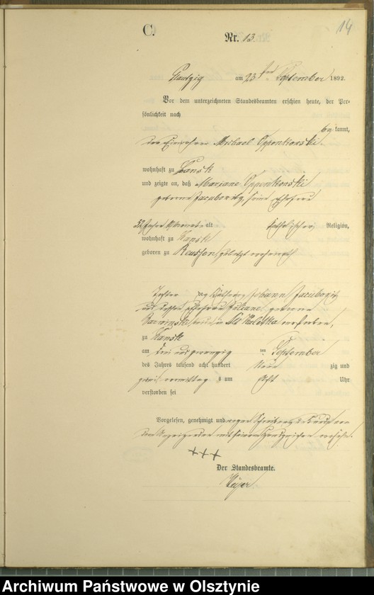 image.from.unit.number "Sterbe-Haupt-Register Nr 1 - 30"