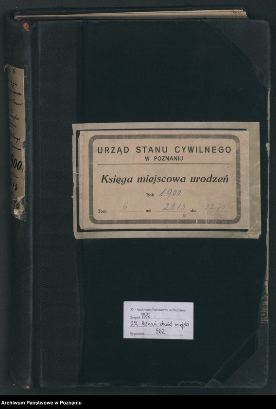 Obraz 2 z jednostki "Księga miejscowa urodzeń"