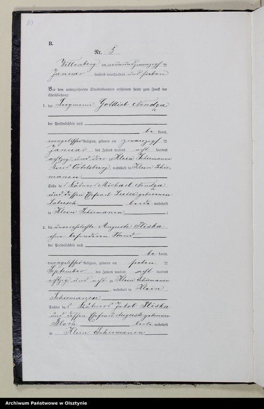image.from.unit.number "Heirats-Neben-Register Nr 1 - 47"