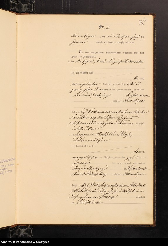 image.from.unit.number "Heiraths-Haupt-Register Nr 1 - 32"