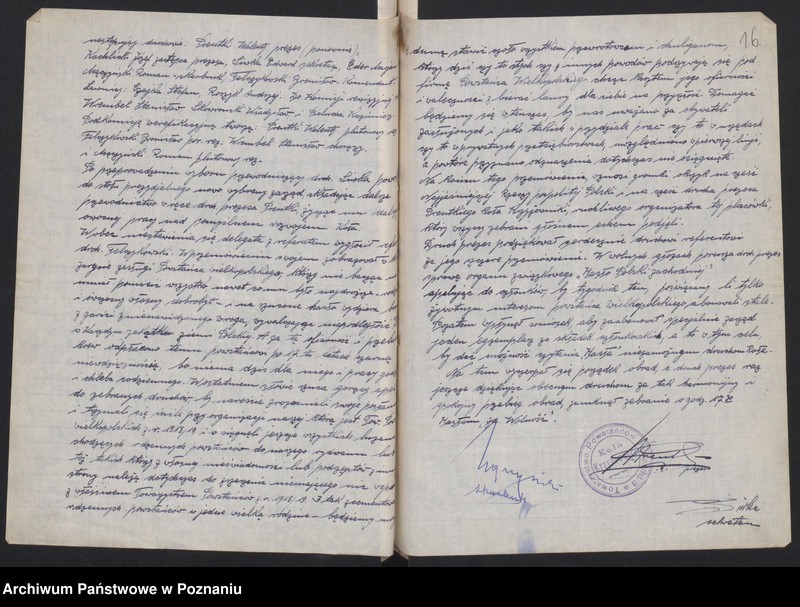 Obraz 18 z jednostki "Krzyżowniki, powiat Poznań - akta koła."