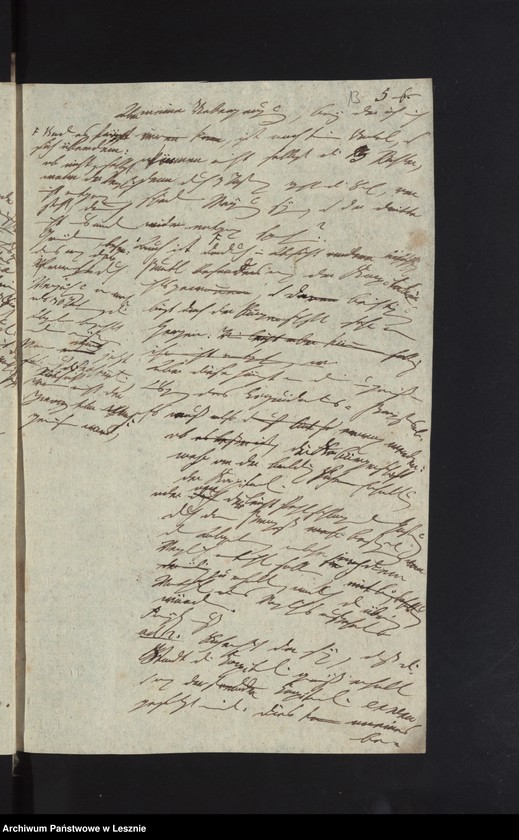 Obraz 16 z jednostki "[Akta manualia des Kriminalrats Künzel als Generalmandatarii der Stadtkommunität und Bürgerschaft zu Lissa in Klagen contra die Fürstl. von Sułkowski