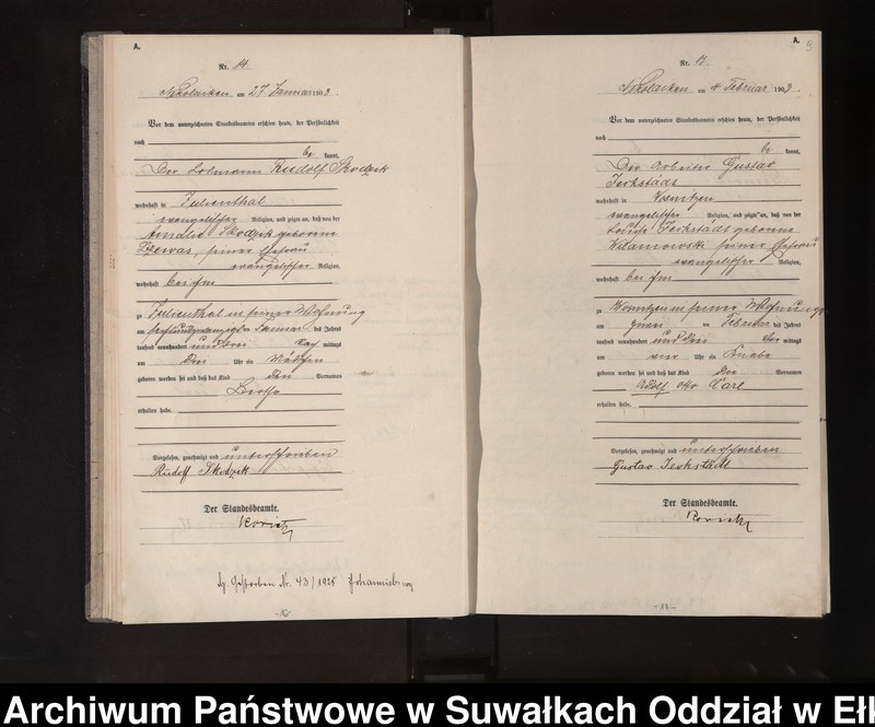 image.from.unit.number "Geburts-Haupt-Register des Königlichen Preussischen Standes-Amtes Nikolaiken Kreis Sensburg"