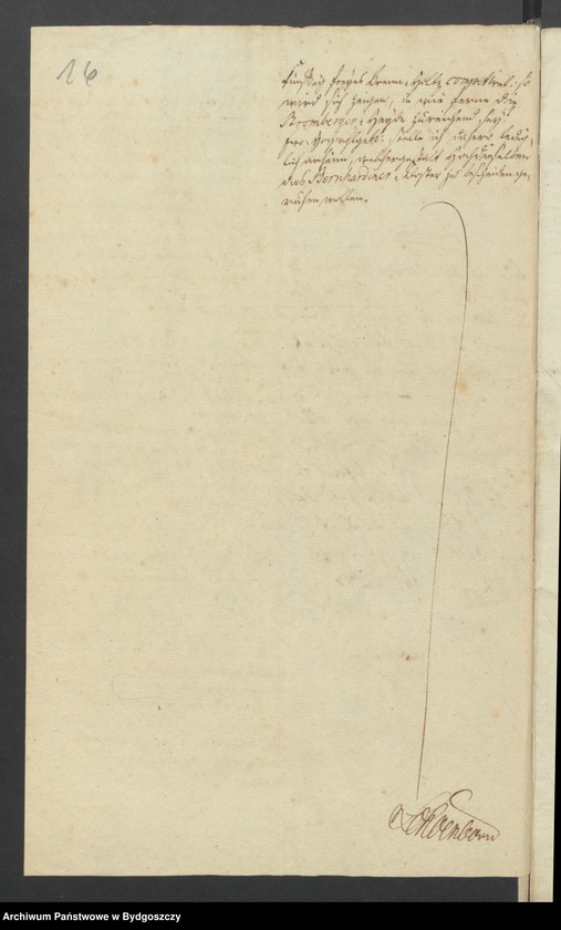 image.from.unit.number "Acta wegen des dem Bernardiner Closter zu Bromberg zu verabfolgenden freien Brennholzes"